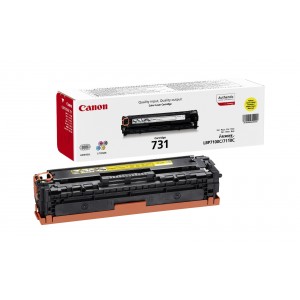 Canon 731Y toner amarillo original, referencia Canon 6269B002 PARA LA IMPRESORA Canon i-SENSYS LBP7110Cw