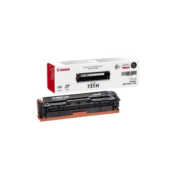 Canon 731HBK toner noir grande capacité original, référence Canon 6273B002 Canon 731HBK toner noir grande capacité original, référence Canon 6273B002