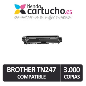 Toner Brother TN247 / TN243 Compatible Negro PARA LA IMPRESORA Brother MFC-L3730CDN