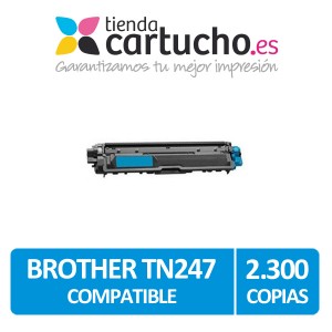 Toner Brother TN247 / TN243 Compatible Cyan PARA LA IMPRESORA Brother MFC-L3770CDW