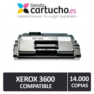 Toner Negro XEROX PHASER 3600 Compatible 106R01371 PARA LA IMPRESORA Phaser 3600VB