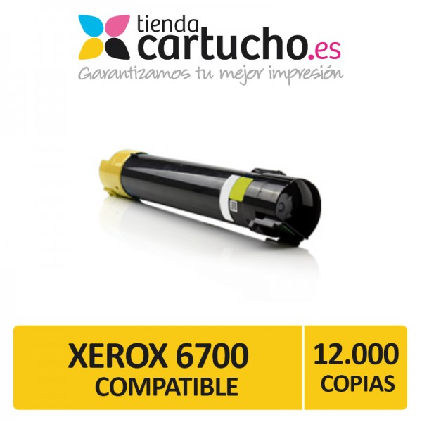 Toner Jaune XEROX PHASER 6700 Compatible 106R01505/106R01509 Toner Jaune XEROX PHASER 6700 Compatible 106R01505/106R01509