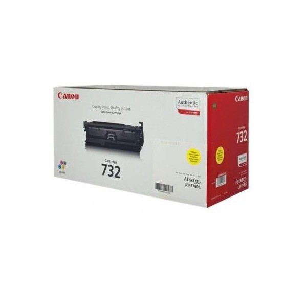 Canon 732Y toner jaune original, référence Canon 6260B002 Canon 732Y toner jaune original, référence Canon 6260B002