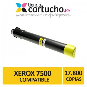 Toner Amarillo XEROX PHASER 7500 Compatible 106R01438 PARA LA IMPRESORA Phaser 7500Vn
