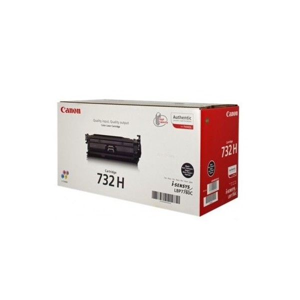 Canon 732HBK toner noir original grande capacité, référence Canon 6264B002 Canon 732HBK toner noir original grande capacité, référence Canon 6264B002