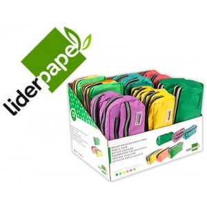 Bolso escolar liderpapel portatodo colores y modelos surtidos.