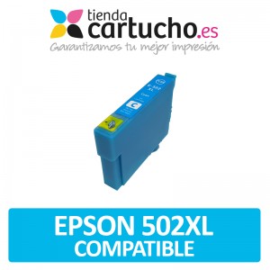 CARTUCHO DE TINTA EPSON 502XL CYAN COMPATIBLE PARA LA IMPRESORA Epson Expression Home XP-5115