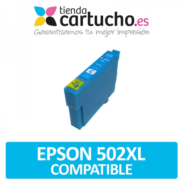 CARTOUCHE D'ENCRE EPSON 502XL CYAN COMPATIBLE CARTOUCHE D'ENCRE EPSON 502XL CYAN COMPATIBLE