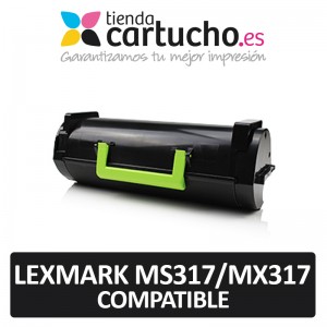 Toner Lexmark MS317/MX317 Compatible Sustituye Tóner Original Lexmark 51B2000  PARA LA IMPRESORA Lexmark MS517dn