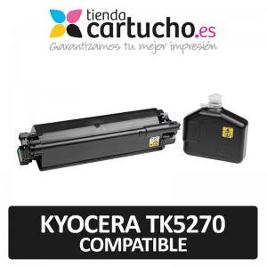 Toner Kyocera TK5270 Negro Compatible PARA LA IMPRESORA Kyocera Ecosys M6230CIDN