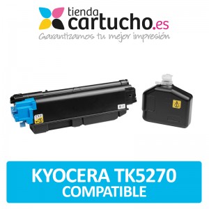 Toner Kyocera TK5270 Cyan Compatible PARA LA IMPRESORA Kyocera Ecosys M6230CIDN