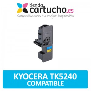 Toner Kyocera TK5240 Cyan Compatible PARA LA IMPRESORA Toner Kyocera Ecosys M5526CDN