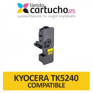 Toner Kyocera TK5240 Amarillo Compatible PARA LA IMPRESORA Toner Kyocera Ecosys M5526CDN