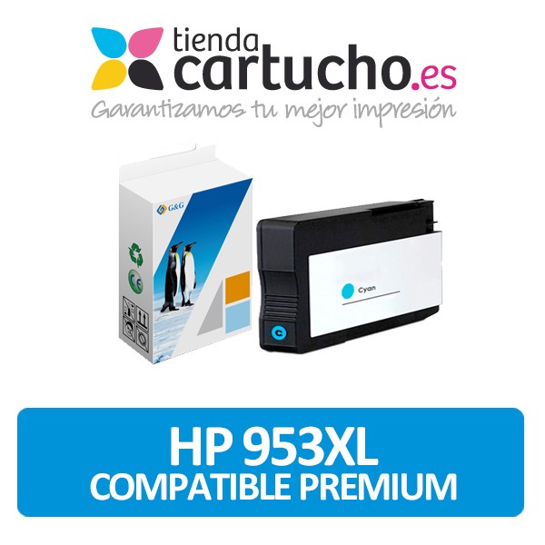 HP 953XL Cyan Compatible Premium HP 953XL Cyan Compatible Premium