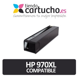 HP 970XL Cartucho de tinta negro remanufacturado - Alta capacidad. PARA LA IMPRESORA Hp OfficeJet Pro X451dw