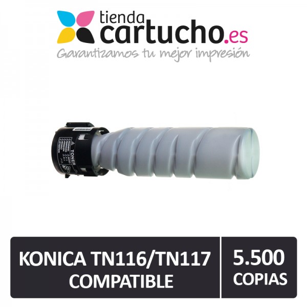 Toner Konica Minolta TN116 / TN117 Noir Compatible A1UC050 / A1UC0D0 Toner Konica Minolta TN116 / TN117 Noir Compatible A1UC050 / A1UC0D0