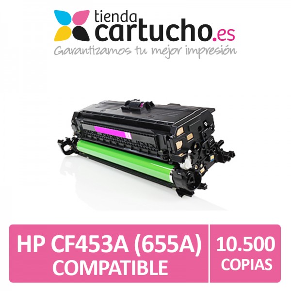 Toner HP Nº 655A 656X 657X Magenta Compatible CF453A/CF463X/CF473X Toner HP Nº 655A 656X 657X Magenta Compatible CF453A/CF463X/CF473X