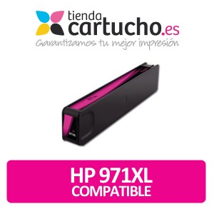 HP 971XL Magenta. Cartucho de tinta remanufacturado Premium - Alta capacidad. PERTENENCIENTE A LA REFERENCIA Encre HP 970 / 970XL / 971 / 971XL