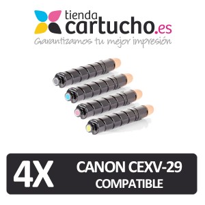 Toner Compatible Canon CEXV-29 Amarillo PARA LA IMPRESORA Canon IR Advance C5235