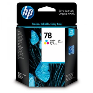 Cartucho ORIGINAL HP 78 Tricolor PARA LA IMPRESORA Cartouches d'encre HP DeskJet 1220cxi