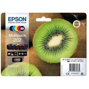 Epson 202XL Negro Original PARA LA IMPRESORA Epson Expression Premium XP-6000