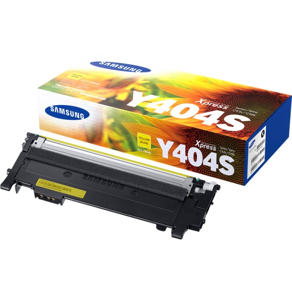 Toner Jaune Samsung CLT-Y404S Original Toner Jaune Samsung CLT-Y404S Original