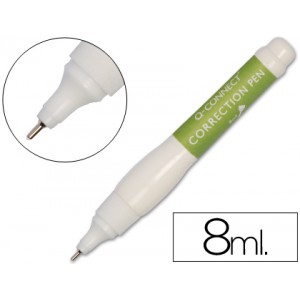 CORRECTOR Q-CONNECT LAPIZ 8 ML PUNTA METALICA 