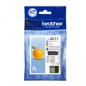 BROTHER LC3211 TINTA NEGRA ORIGINAL PARA LA IMPRESORA Brother DCP-J772DW