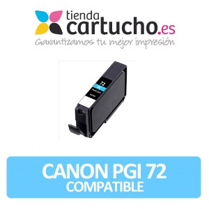 Cartucho Canon PGI 72 Cyan Compatible PARA LA IMPRESORA Canon Pixma Pro 10 / 10S