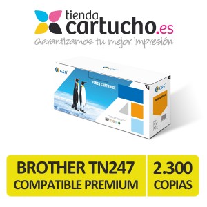 Toner Brother TN247 / TN243 Compatible Amarillo PERTENENCIENTE A LA REFERENCIA Toner Brother TN-247