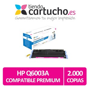 Toner NEGRO HP Q6000 compatible, sustituye al toner original 003R99768 PARA LA IMPRESORA Canon LaserShot LBP 5100