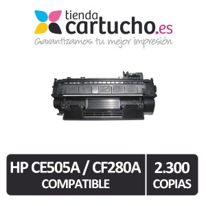 Toner Compatible HP CE505A / CF280A / Canon CRG 719 PERTENENCIENTE A LA REFERENCIA Canon 719