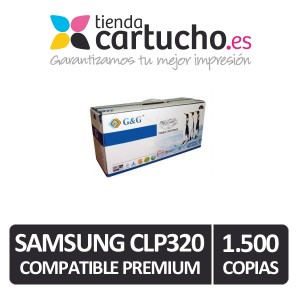 Toner Samsung CLP325/320 Compatible Premium Negro PARA LA IMPRESORA Toner Samsung CLX-3185 FN