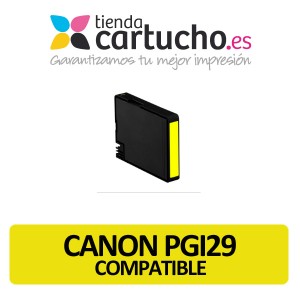 Cartucho de tinta Canon PGI29 Compatible Amarillo PERTENENCIENTE A LA REFERENCIA Canon PGI-29