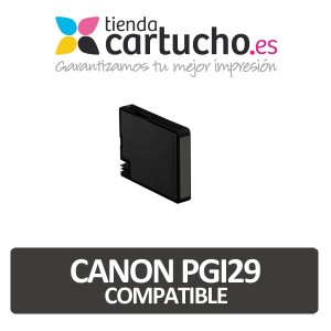Cartucho de tinta Canon PGI29 Compatible Gris Oscuro PERTENENCIENTE A LA REFERENCIA Canon PGI-29