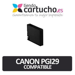 Cartucho de tinta Canon PGI29 Compatible Negro Mate PERTENENCIENTE A LA REFERENCIA Canon PGI-29