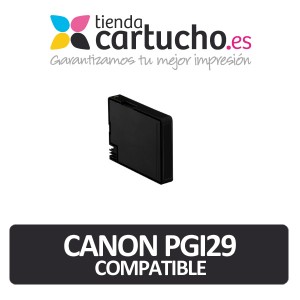 Cartucho de tinta Canon PGI29 Compatible Negro Photo PERTENENCIENTE A LA REFERENCIA Canon PGI-29