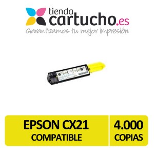 Toner Epson CX21 Compatible Amarillo PERTENENCIENTE A LA REFERENCIA Toner Epson CX21