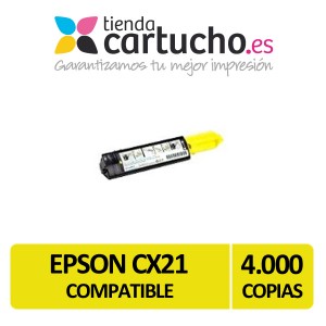 Toner Epson CX21 Compatible Amarillo PARA LA IMPRESORA Epson Aculaser CX21NFC