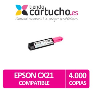 Toner Epson CX21 Compatible Magenta PERTENENCIENTE A LA REFERENCIA Toner Epson CX21