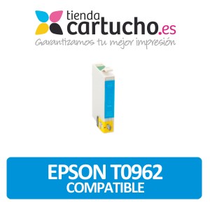 Cartucho de tinta Epson T0962 Compatible Cyan PERTENENCIENTE A LA REFERENCIA Encre Epson T0961/2/3/4/5/6/7/8/9