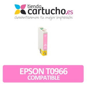 Cartucho de tinta Epson T0966 Compatible Light Magenta PERTENENCIENTE A LA REFERENCIA Encre Epson T0961/2/3/4/5/6/7/8/9
