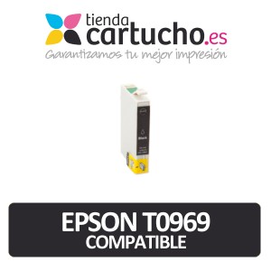 Cartucho de tinta Epson T0969 Compatible Light Light Negro PARA LA IMPRESORA Epson Stylus Photo R2880