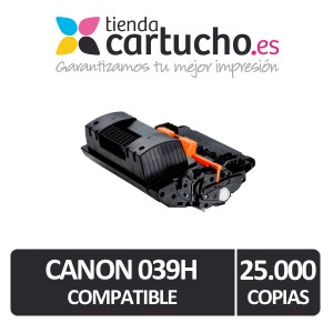 Toner Canon 039H Compatible Negro PERTENENCIENTE A LA REFERENCIA Canon 039