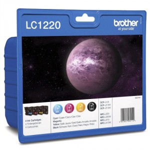 Brother LC1220 negro cartucho de tinta original. PARA LA IMPRESORA Cartouches d'encre Brother MFC-J280W