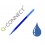 Recambio boligrafo q-connect retractil kf11058 borrable azul caja de 3 unidades.