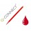 Recambio boligrafo q-connect retractil kf11059 borrable rojo caja de 3 unidades.