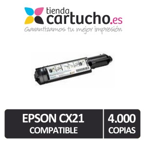 Toner Epson CX21 Compatible Negro PARA LA IMPRESORA Epson Aculaser CX21NFC