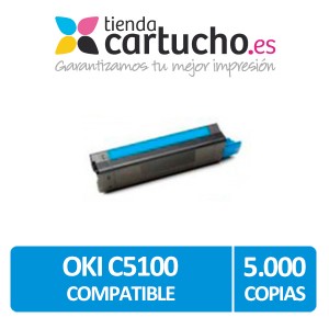 Toner NEGRO OKI C5100/C5200 compatible, sustituye al toner original OKI 42127405 PARA LA IMPRESORA Toner OKI C5400n