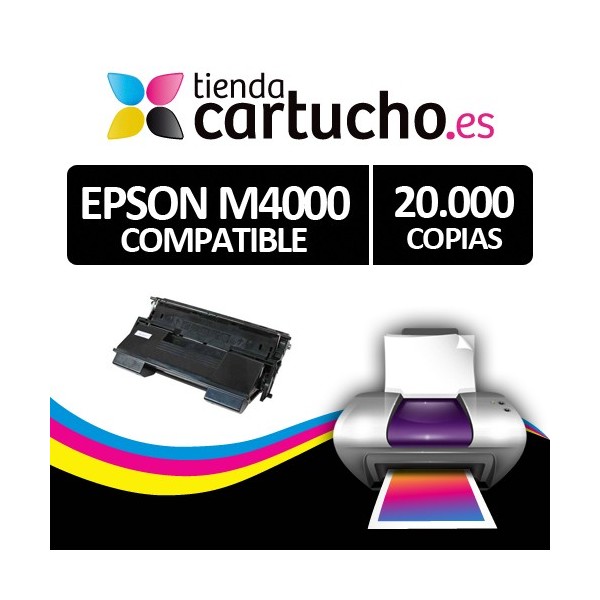 Toner EPSON ACULASER M4000 (20.000pag.) compatible. Toner EPSON ACULASER M4000 (20.000pag.) compatible.